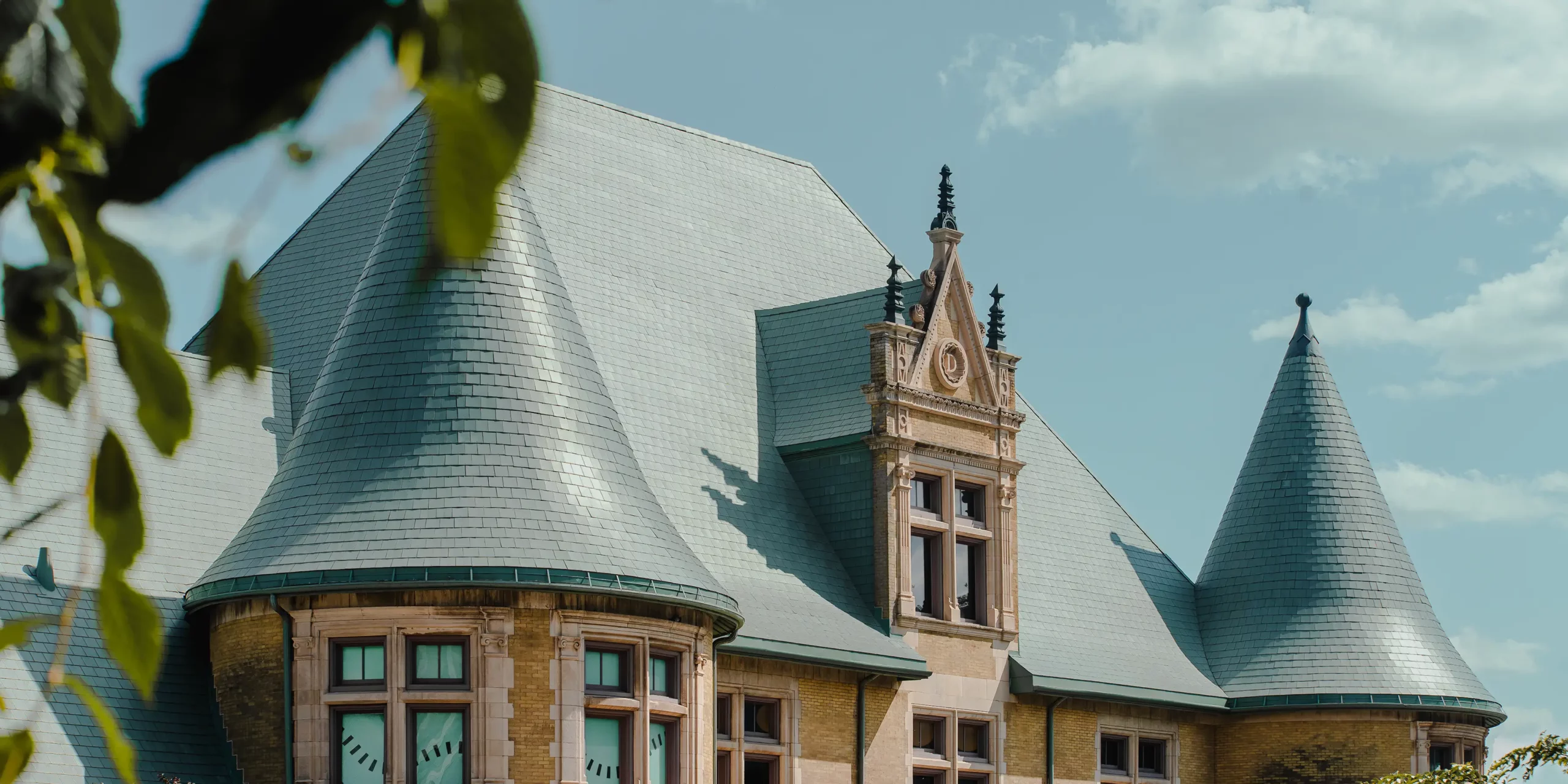 Exterior shot of the Saint Louis County Depot located in Downtown Duluth Minnesota