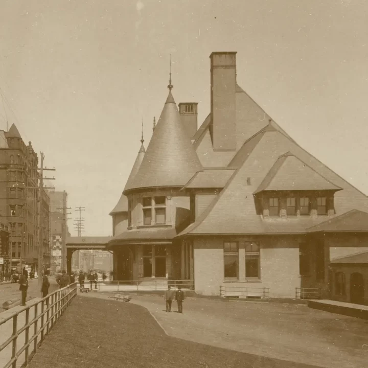 The new Depot building opens in 1892
